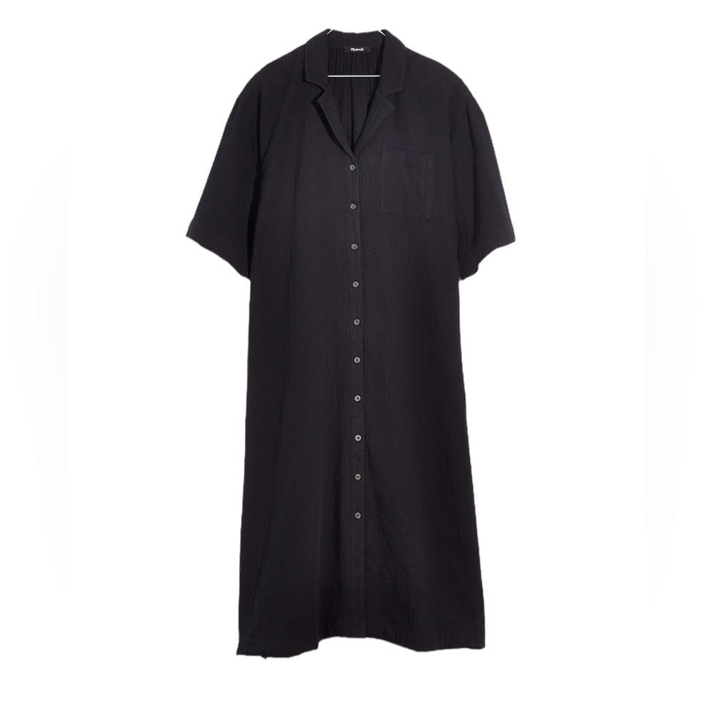 Madewell Black Swim Coverup